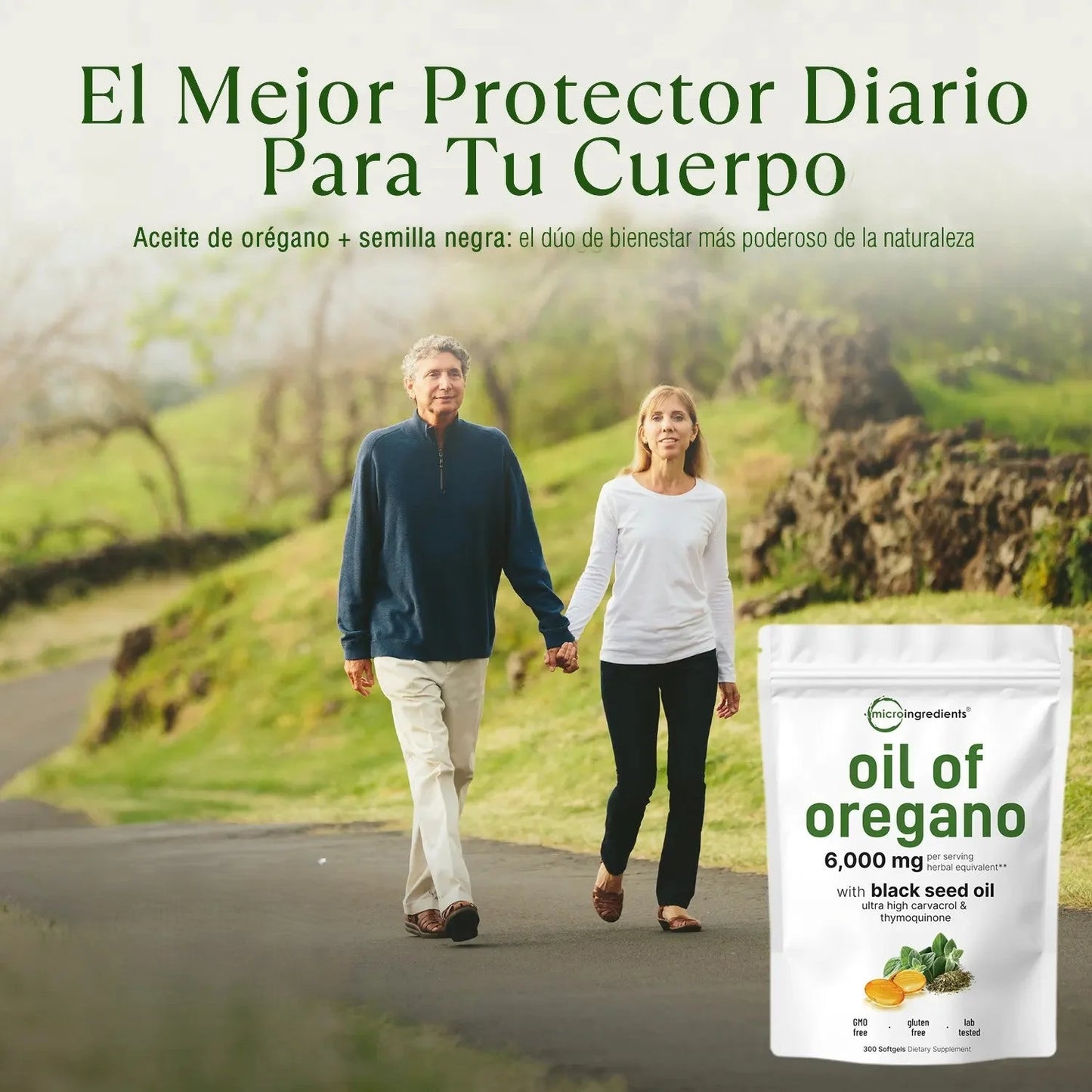 Aceite De Orégano 6000 Mg 60 capsulas