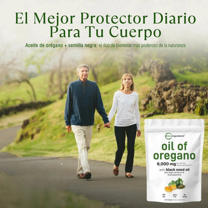 Aceite De Orégano 6000 Mg 60 capsulas