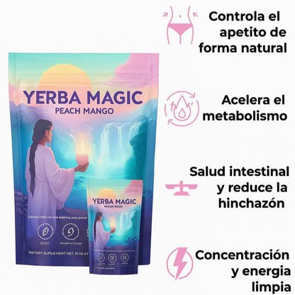 YERBA MAGIC® ADELGAZANTE DE MANGO Y MELOCOTÓN