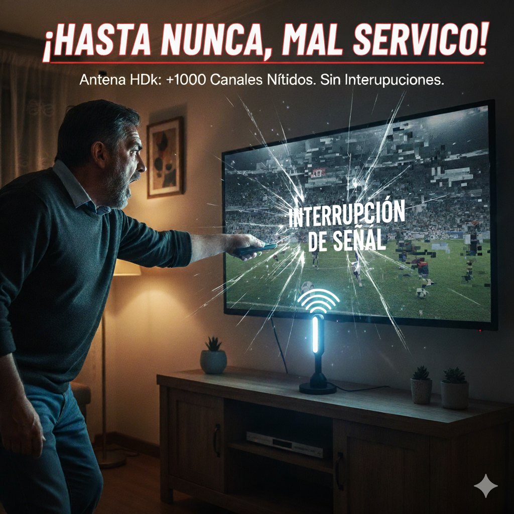 X - Antena HD Tv Digital Abierta