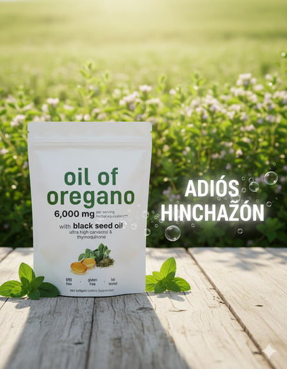 Aceite De Orégano 6000 Mg 60 capsulas